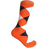 Men's Argyle Mid Calf Dress socks,One Size Fits Most Men Sock Size 10-13.