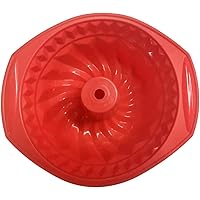 FRSWAY Grade Silicone Cake Mold Kitchen Silicone Pound Cake Baking Pan Professional Non-Stick Pound Mold for Baking…