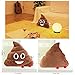 BESTOMZ Poop Plush Pillow Round Cushion Toy, 35 x 35 x 10 cm (Smile poop)