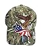 Patriotic USA American Flag Red White Blue Stars Flying Birds Baseball Cap Hat 3D Embroidery