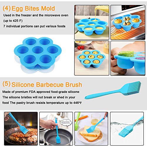 image for ZheRui 12 Pcs Instant Pot Accessories Set - Fits 6,8Qt, Steamer Basket