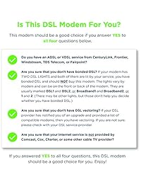 Motorola VDSL2 ADSL2 +, módem + WiFi AC1600 Gigabit Router, Modelo MD1600, para CenturyLink, Frontier, y más