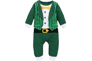 Happidoo Baby Boys St Patricks Day Outfit Newborn Shamrock Romper