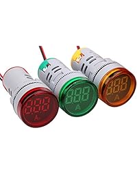 Yeeco visualización LED Digital Mini voltímetro AC 80   500 V Medidor de Voltaje Gauge Tester voltios Monitor panel de luz, B1800040