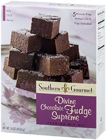 Southern Gourmet Divine Mix, Chocolate Fudge Supreme, 12 Oz Box