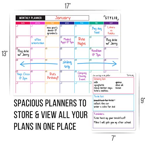 1 Calendar+Whiteboard+Magnetic+Calendars+Refrigerator