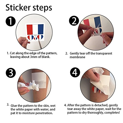 image for KingShark World Cup 2018 Set, Football Suit Fans Scarf, France, Hand H