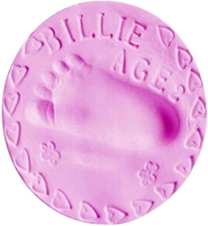 Moulage Et D Empreintes Rameng Pate A Modeler Empreinte De Bebe Pour Les Mains Et Pieds Cadeaux Pour Liste De Naissance Rose Amazon Fr Cuisine Maison