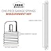 P728L 28-inch Low Tension Plug-End Garage Door Spring (.177