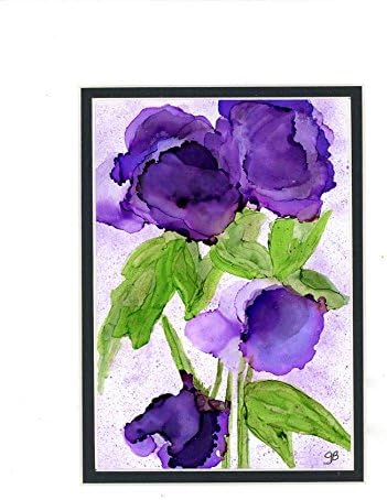 Painting Using Alcohol Inks On Yupo Matted