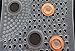 [Pack of 2] Anti-Odor Acupressure Copper Magnetic Massage Shoe Insoles