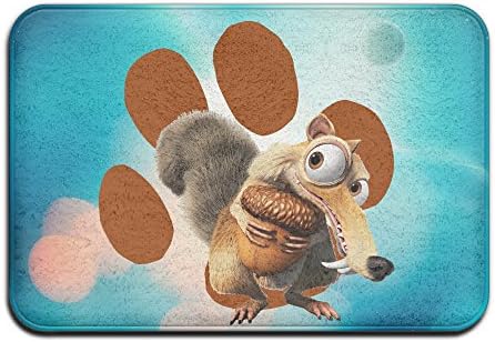 Caromn Rectangle Ice Age Scrat Unisex Area Floor Rug For Children Play Home Decorator Bedroom Living Room Bathroom