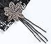 JustinCostume 1920s Accessories Headband Necklace Gloves Cigarette Holder (AS)