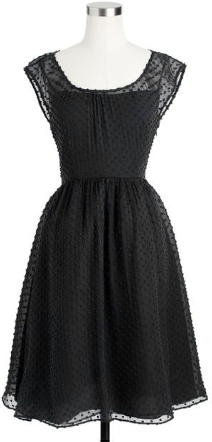 j crew black dress