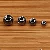 25pcs-Tungsten-Slotted-Fly-Tying-Head-Beads-Nymph-Head-Ball-Beads-2433446mm-GoldBlack