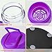 EgoEra Portable Mini Personal Powerful Electric Juicer 450ml Sports Bottle Cup Blender Maker with Six Leaves Blade and Built-in 2200mAh Rechargeable Battery Power Bank, USB Charging Cable, Purple