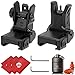 UTG Dual Aiming Aperture Low Profile Flip-up Front + Rear Sight Kit with Ear Plugs (MNT-755 & MNT-955)