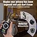 Anti Spy Detector, RF Detector & Camera Finder, Bug Detector, Upgraded RF Signal Detector, FEEKE GSM Tracking Device for Wireless Audio Bug Hidden Camera Detector (Black)...