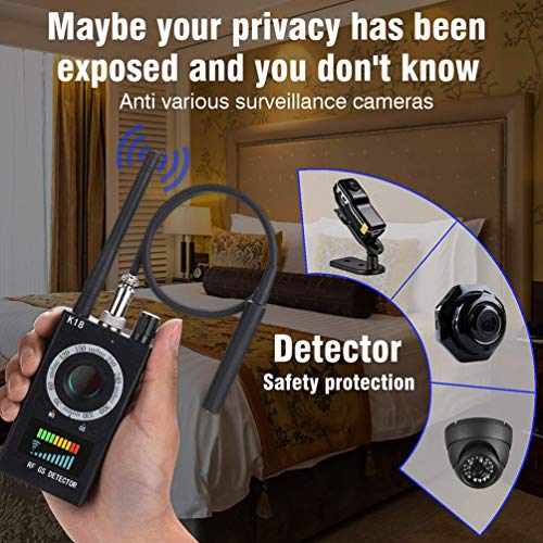 Anti Spy Detector, RF Detector & Camera Finder, Bug Detector, Upgraded
