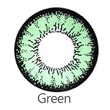 Women Multi-color Cute Charm and Attractive Fashion Contact Lenses Cosmetic Makeup Eye Shadow - Green 2 By Dream TM