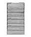 EasyPAG 8 Pocket Mesh Hanging Wall File Organizer, Easily File Managment and Classification, Space Saving Wall Mount Filing Holder for Office Home Classroom, Silver