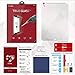 iCarez Tempered Glass Screen Protector for 12.9-inch iPad Pro 12.9 (2017 2015 Model ) Easy to Install (9H Hardness 0.33MM 2.5D)