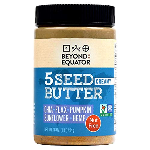 Beyond the Equator 5 Seed Butter [Creamy]. 5 Seeds Sunflower, Chia