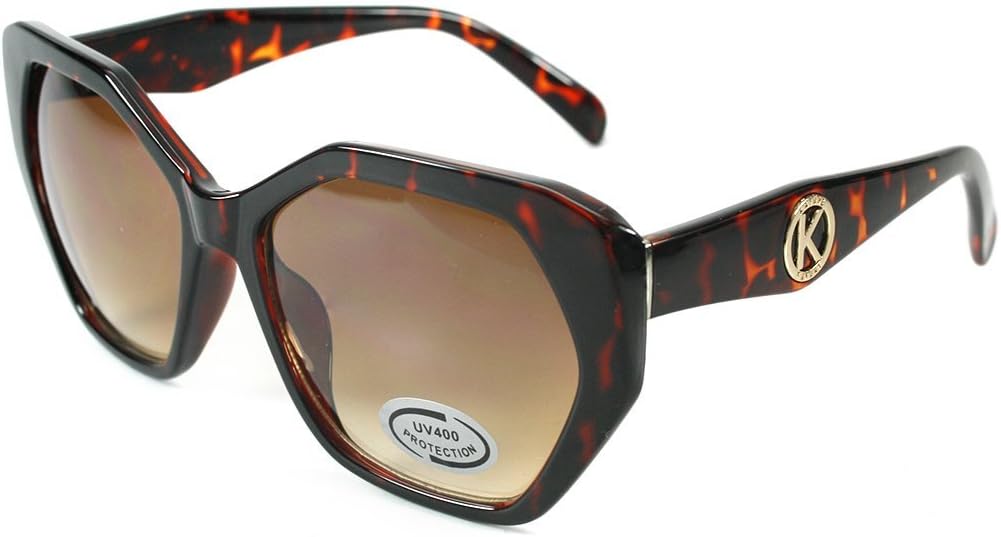 Aloha Eyewear Women's"Honey Comb" Hexagon 55mm Sunglasses