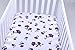 Margaux & May Muslin Cotton Crib Sheets, Purple Floral for Girls, Fitted, Breathable, Toddler Bedding, 52 x 28 Standard Size Crib Sheets Girl, Crib Sheet for Cozy Sleep