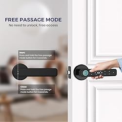 Smart Door Knob & Handle-Fingerprint Door
