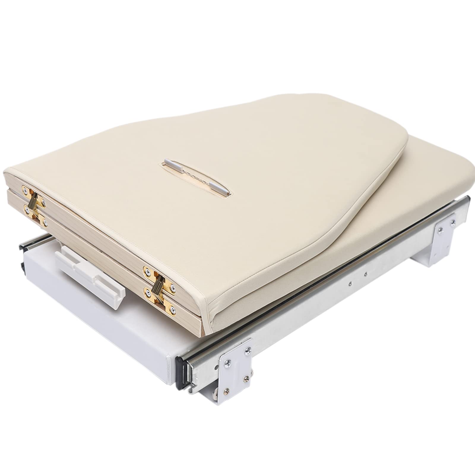 Retractable Ironing Board, Pull-Out Stow Away Ironing Board Cabinet, 180° Swivel Foldable Ironing Station 32