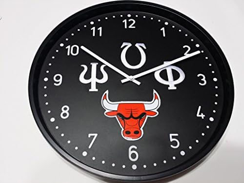 Omega Psi Phi Chicago Bulls Wall Clock