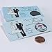 My Scratch Offs Bridal Shower Scratch Off Game Card - 25 Pack - Blue Pinstripe