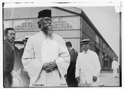 Photo: R. Tagore,Rabindranath Thakur,1861-1941,Bengali polymath,Gurudev