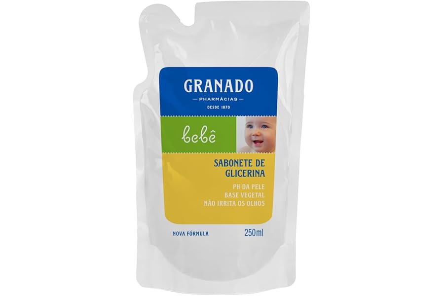 Granado Refil Sabonete Líquido Bebê, Tradicional, 250ml