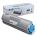 LD © Compatible Okidata 43324419 / Type C8 Cyan Laser Toner Cartridge for OKI C5550n MFP, C6100dn, C6100dtn, C6100hdn, & C6100n