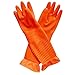 Flowersea998 Latex Rubber Gloves for Clean Sense Dish Washing, Housework, Laundry Supplies, (2 x Color)