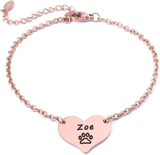 Amazon Com M Mooham Dog Bracelets For Women Memorial Engraved Dogs Pets Name Pet Sympathy Gifts For Dogs Memorial Jewelry Sympathy Gift For Loss Of Pet Name Charm Bracelet For Dog Lover Amazon Com M Mooham Dog Bracelets For Women Memorial Engraved Dogs Pets Name Pet Sympathy Gifts For Dogs Memorial Jewelry Sympathy Gift For Loss Of Pet Name Charm Bracelet For Dog Lover
