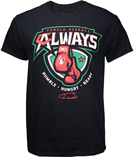 Canelo Alvarez Brand Glove Shirt - Black - Large