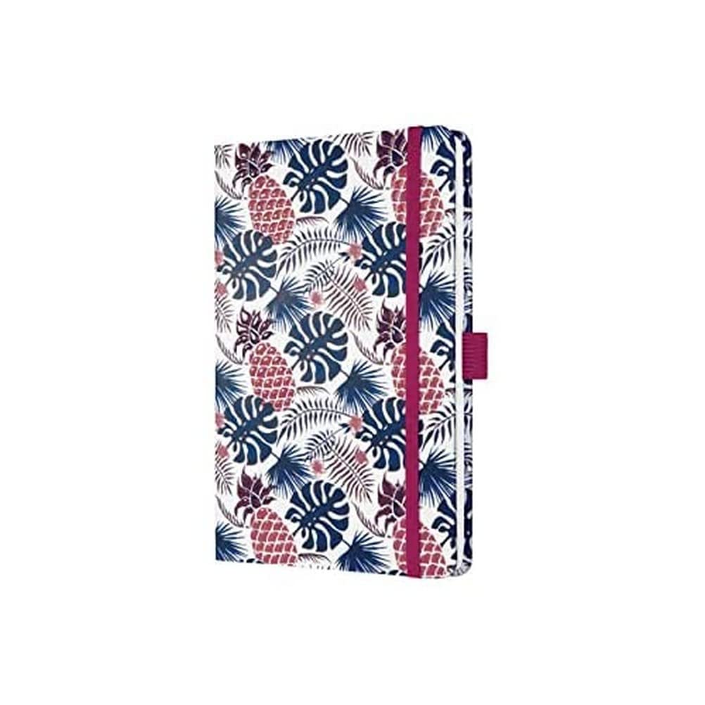 Sigel J2317 Jolie Weekly Planner 2022 - Tropic Blue - 13,5 x 20,3 cm - hardcover - 174 Pages - Blue