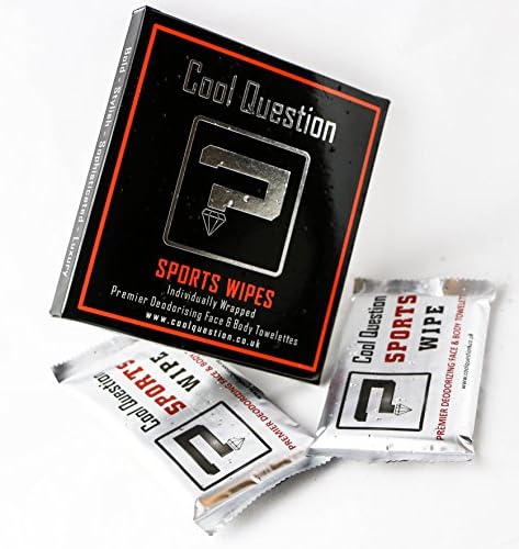 Individually Wrapped Adult Sports Towelletes โ Luxury Refreshing Large Face & Body Wet Wipes - Pack of 4 - For Sports, Gym, Outdoors, Festivals, Camping, Hiking, Cycling, Holiday & Travel Essentials
