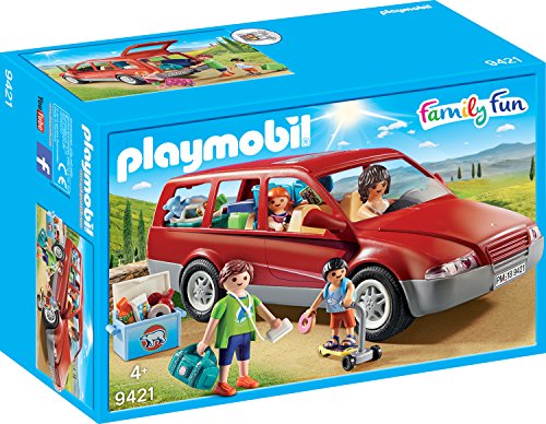 PLAYMOBIL Family Fun 9421 Familien-PKW, Ab 4 Jahren