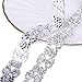 AWAYTR Bridal Rhinestone Wedding Belts - Crystal Bridesmaid Belt Prom Evening Dresses Accessories (#2-Silver)