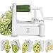 Brieftons 5-Blade Spiralizer: Vegetable Spiral Slicer, Best Veggie Pasta Spaghetti Maker, With 3 Exclusive Recipe eBooks, 100% Lifetime Replacement Warranty