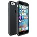 iPhone 6S Case , Maxboost [HyperPro Series] Premium Shock-Absorbing TPU Cases Durable Bumper Cover Frame, Matte Soft Anti-Scratch Finish Work with iPhone 6 2014 / 6S 2015 -Transparent Clear Black
