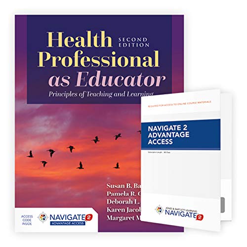 Health Professional As Educator W/Code