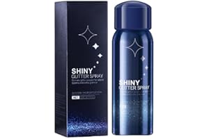 AXNZP Body Glitter Spray, Perfect Long Lasting Quick Shiny Spray for Music Festival Stage Makeup and Festival Hair and Face Glitter Spray Highlighter Makeup. ﻿
