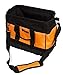 Internet's Best Soft Sided Tool Bag - 16 Inch - 18 Pockets - Wide Mouth Ultra-Rigid Base Tool Storage and Organizer Box