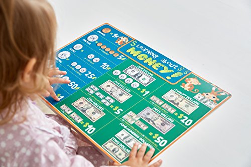 UNCLE WU USA 2021 President Poster For Kids - Laminated Educational Wall Chart, 18x24 Inch, Waterproof