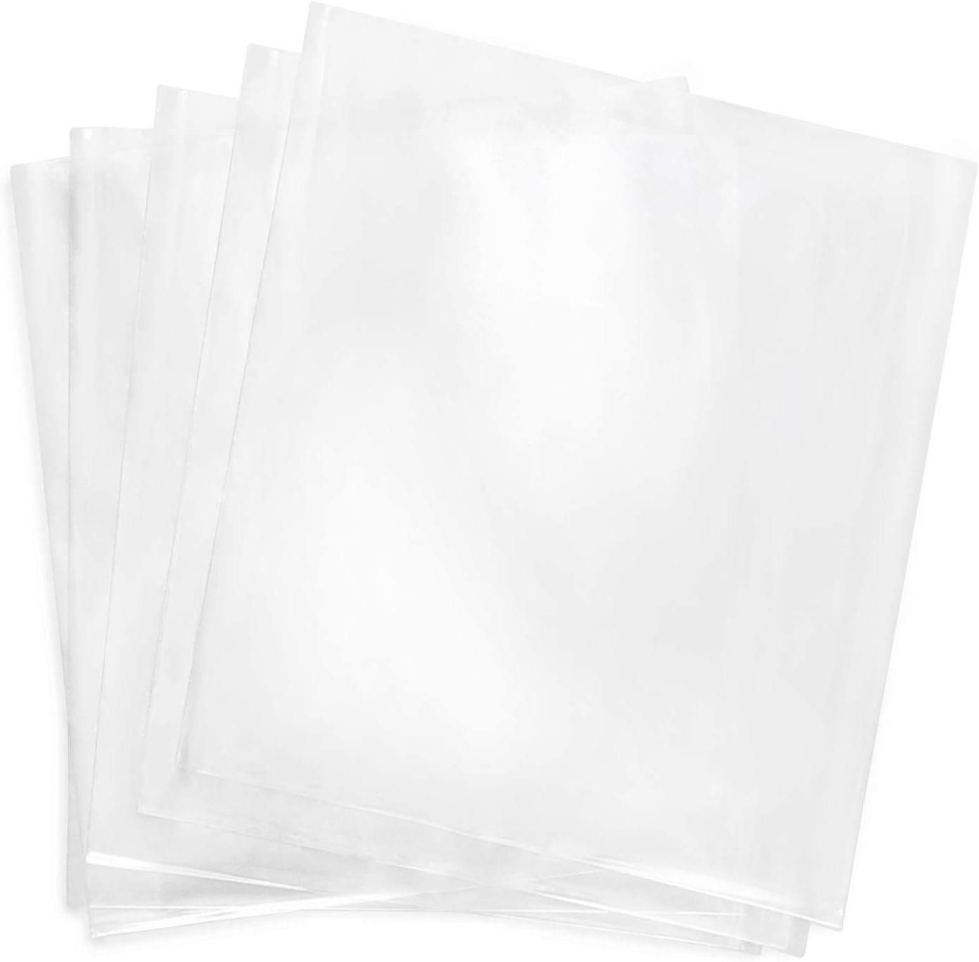 Shrink Wrap Bags,4x4 Inches 200 Pcs Clear PVC Heat Shrink Wrap for Packagaing Soap,Bath Bombs,Candles,Small Gifts and Homemade DIY Projects